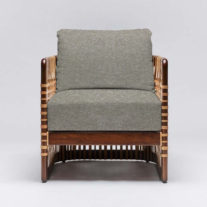 Interlude Palms Lounge Chair Chestnut