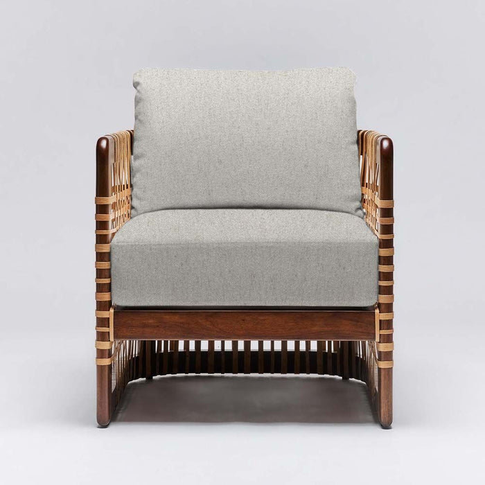 Interlude Palms Lounge Chair Chestnut