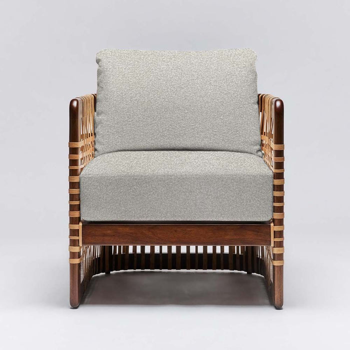 Interlude Palms Lounge Chair Chestnut