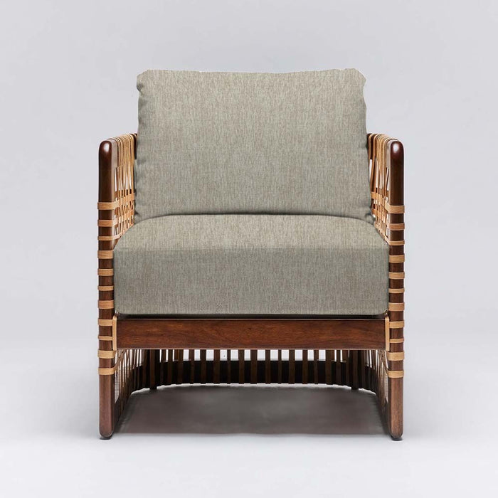 Interlude Palms Lounge Chair Chestnut