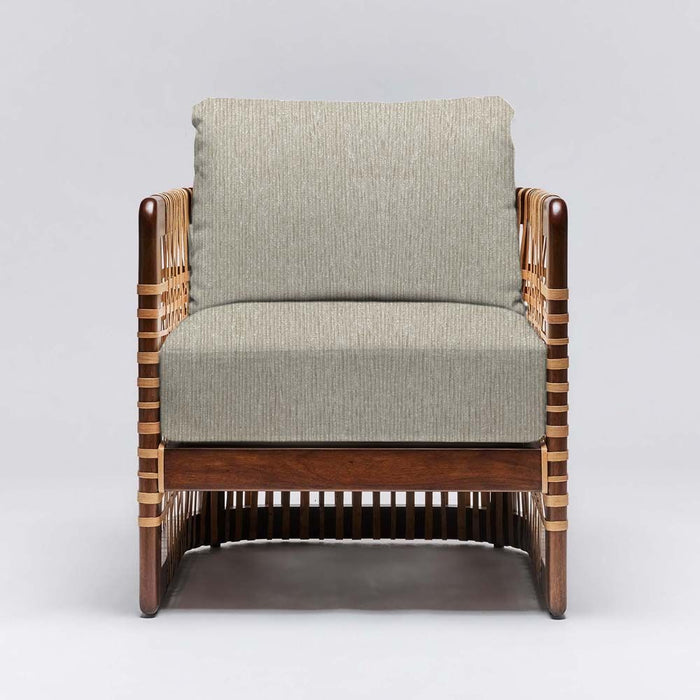 Interlude Palms Lounge Chair Chestnut