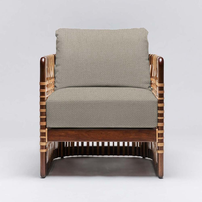 Interlude Palms Lounge Chair Chestnut