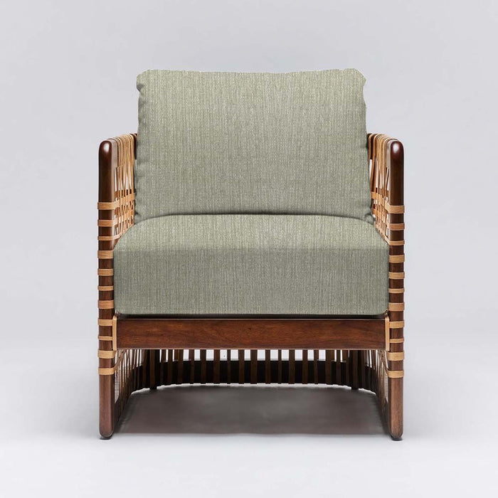 Interlude Palms Lounge Chair Chestnut