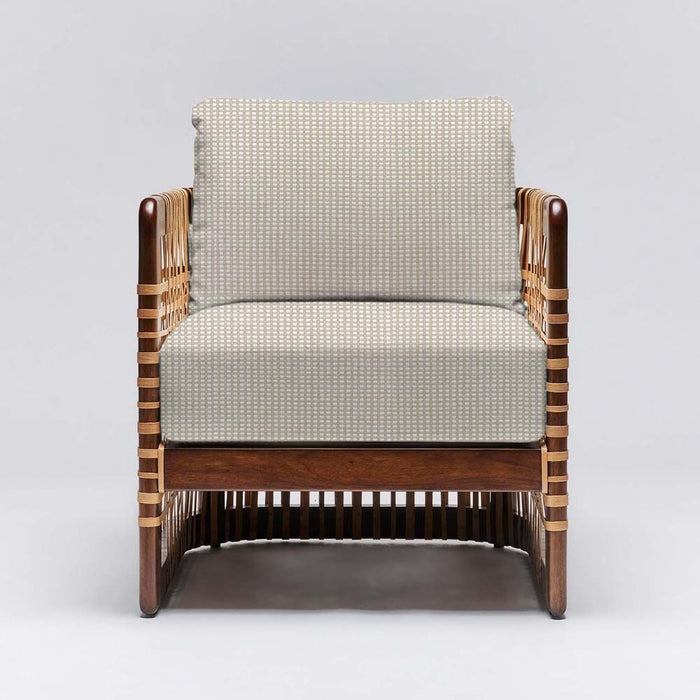 Interlude Palms Lounge Chair Chestnut