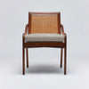 Interlude Delray Side Chair Chestnut
