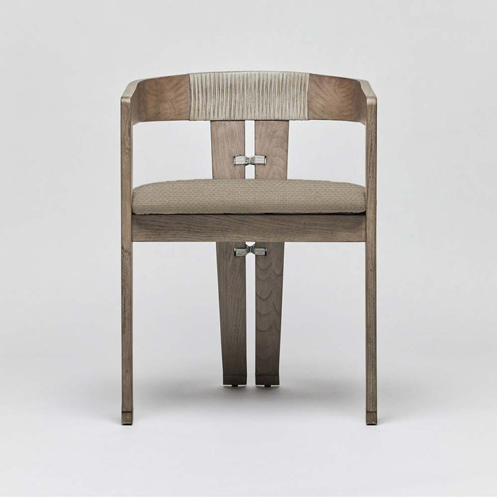 Interlude Maryl III Dining Chair Washed Grey