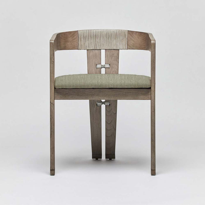 Interlude Maryl III Dining Chair Washed Grey