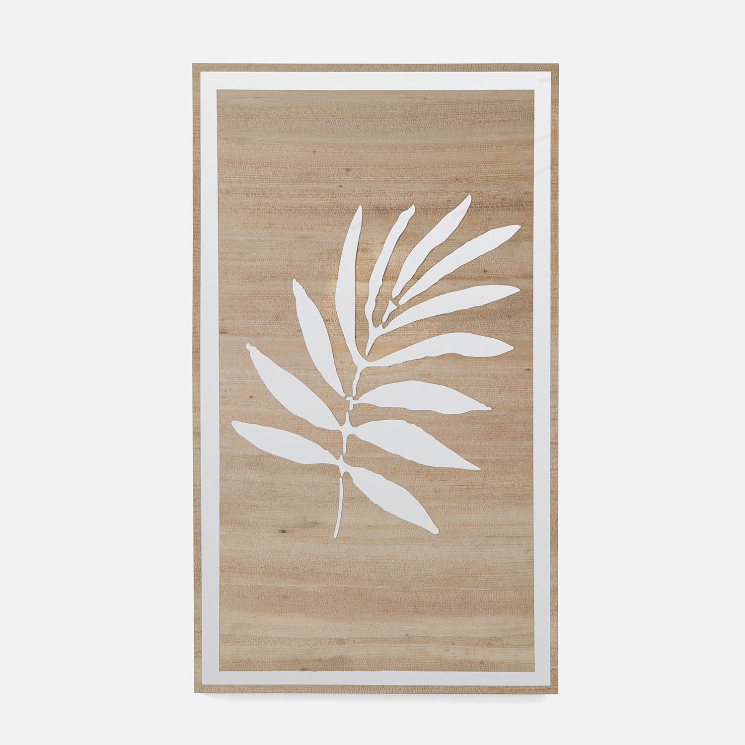 Vera II Tropical Palm Leaf Wall Art