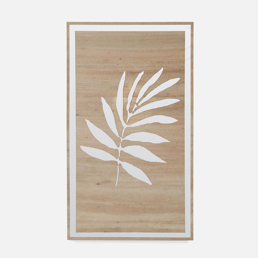 Vera II Tropical Palm Leaf Wall Art