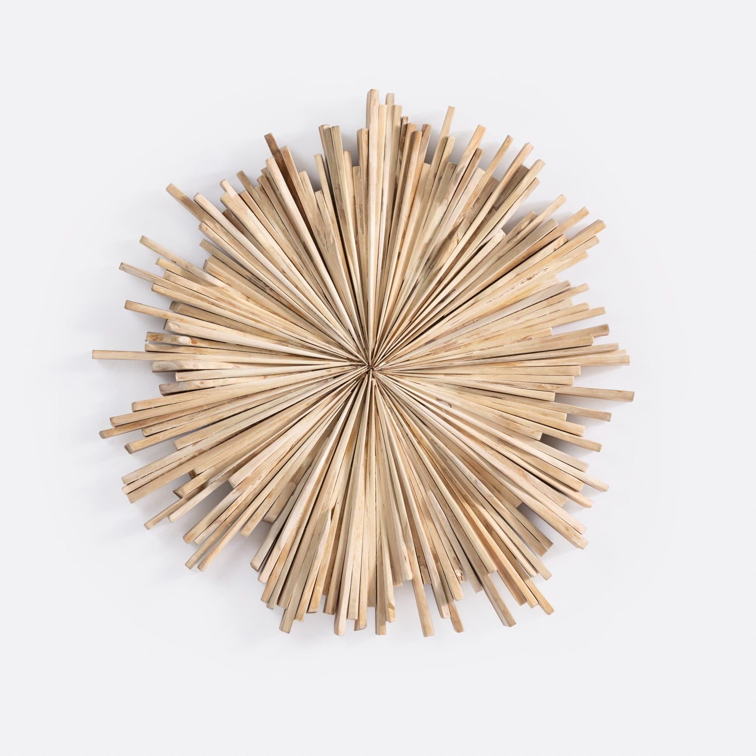 Wickham Handcrafted Teak Wall Art
