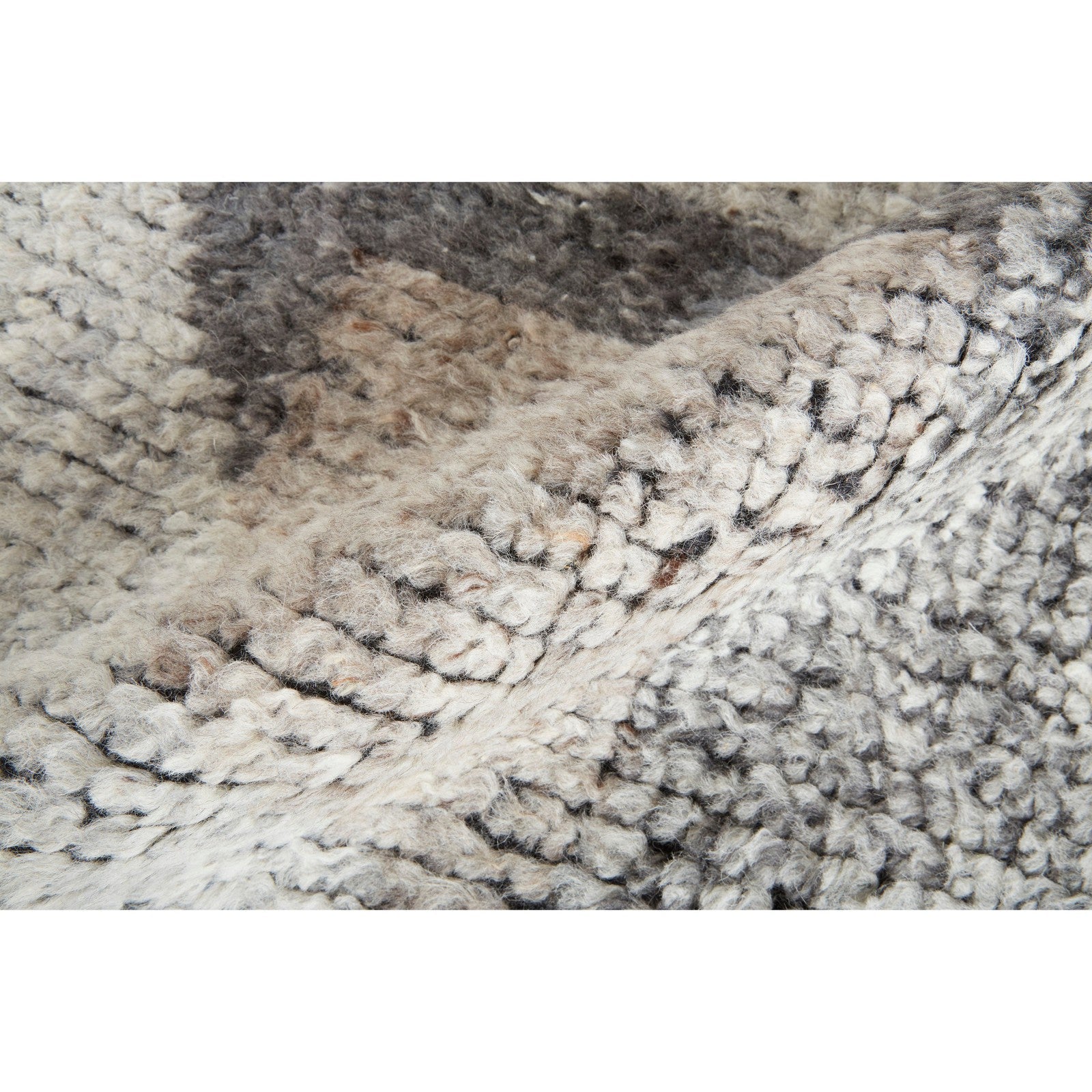 Feizy Alford 6910F Modern Geometric in Ivory/Gray/Taupe