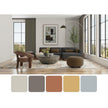 Feizy Braden 8A50F Modern Abstract Rug in Gray/Orange/Tan