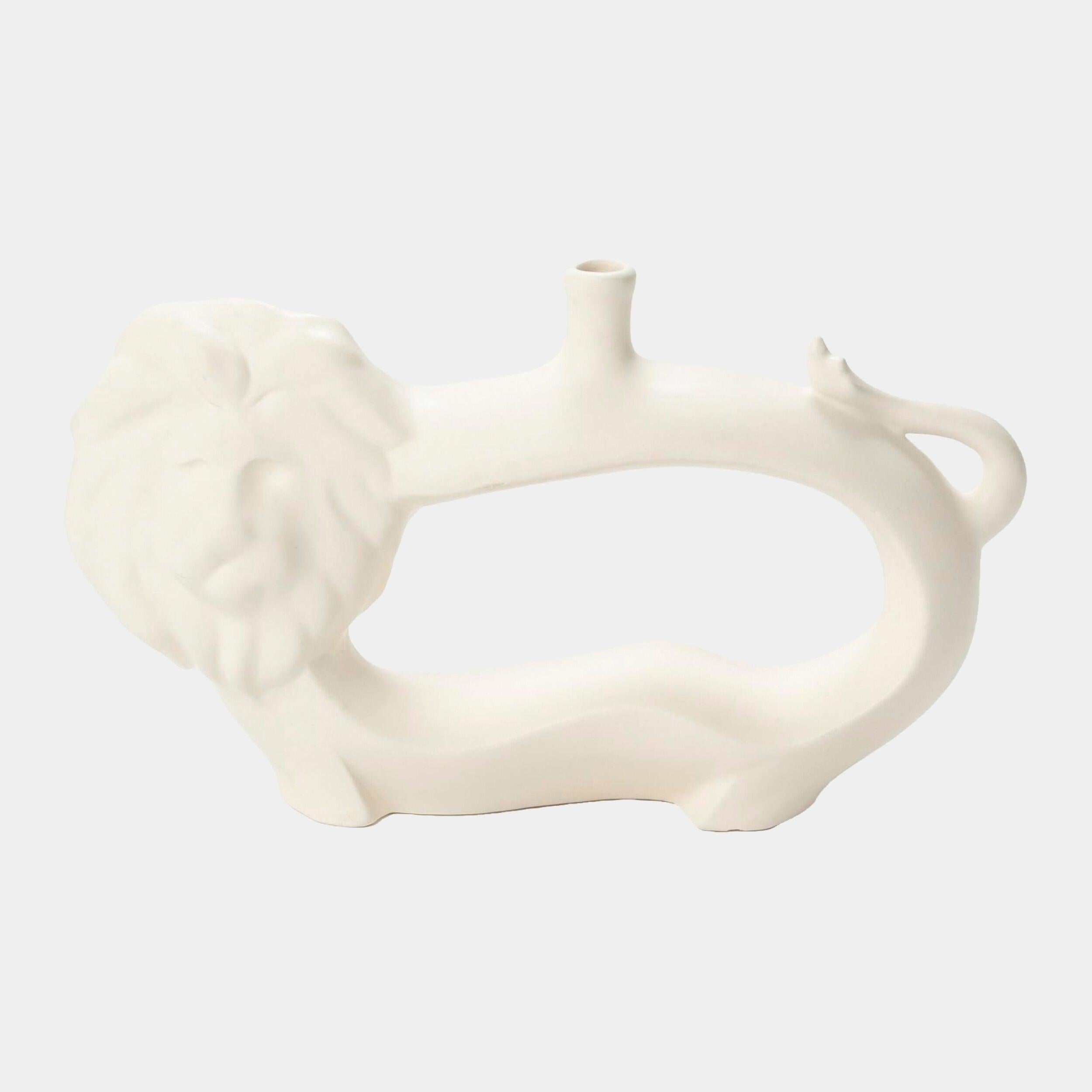 Global Views Alfonso Lion Vase Clearance