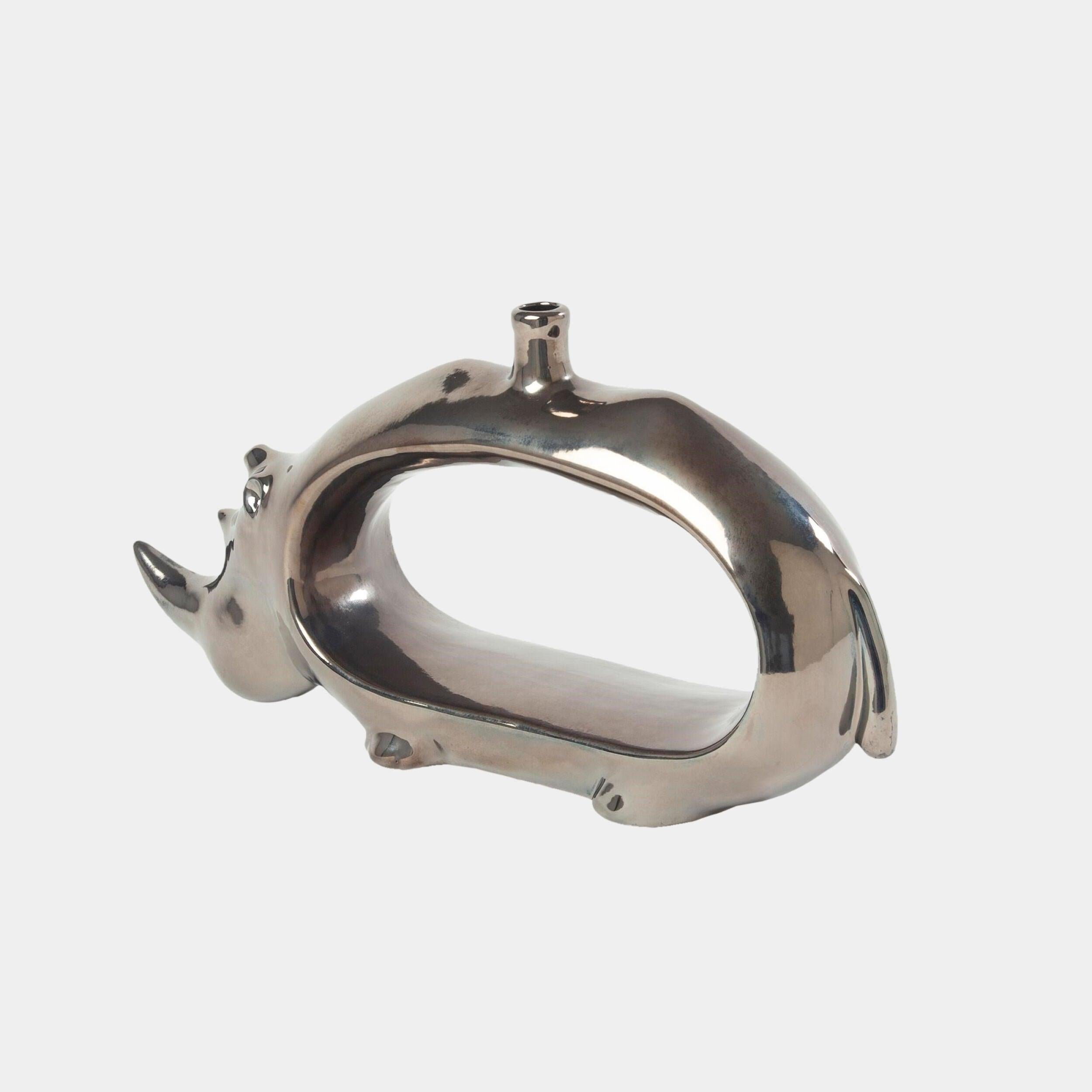 Global Views Rhino Vase Clearance