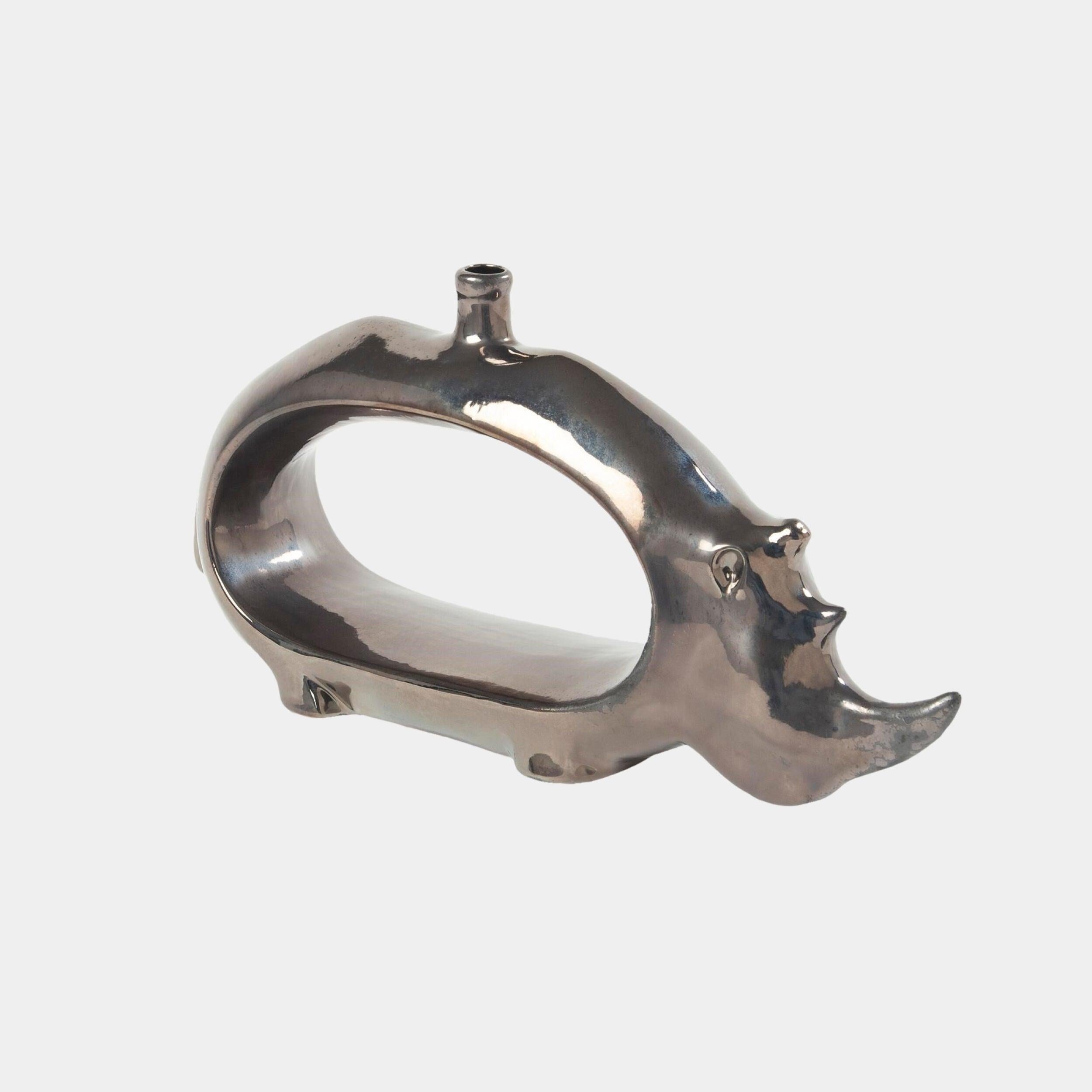 Global Views Rhino Vase Clearance