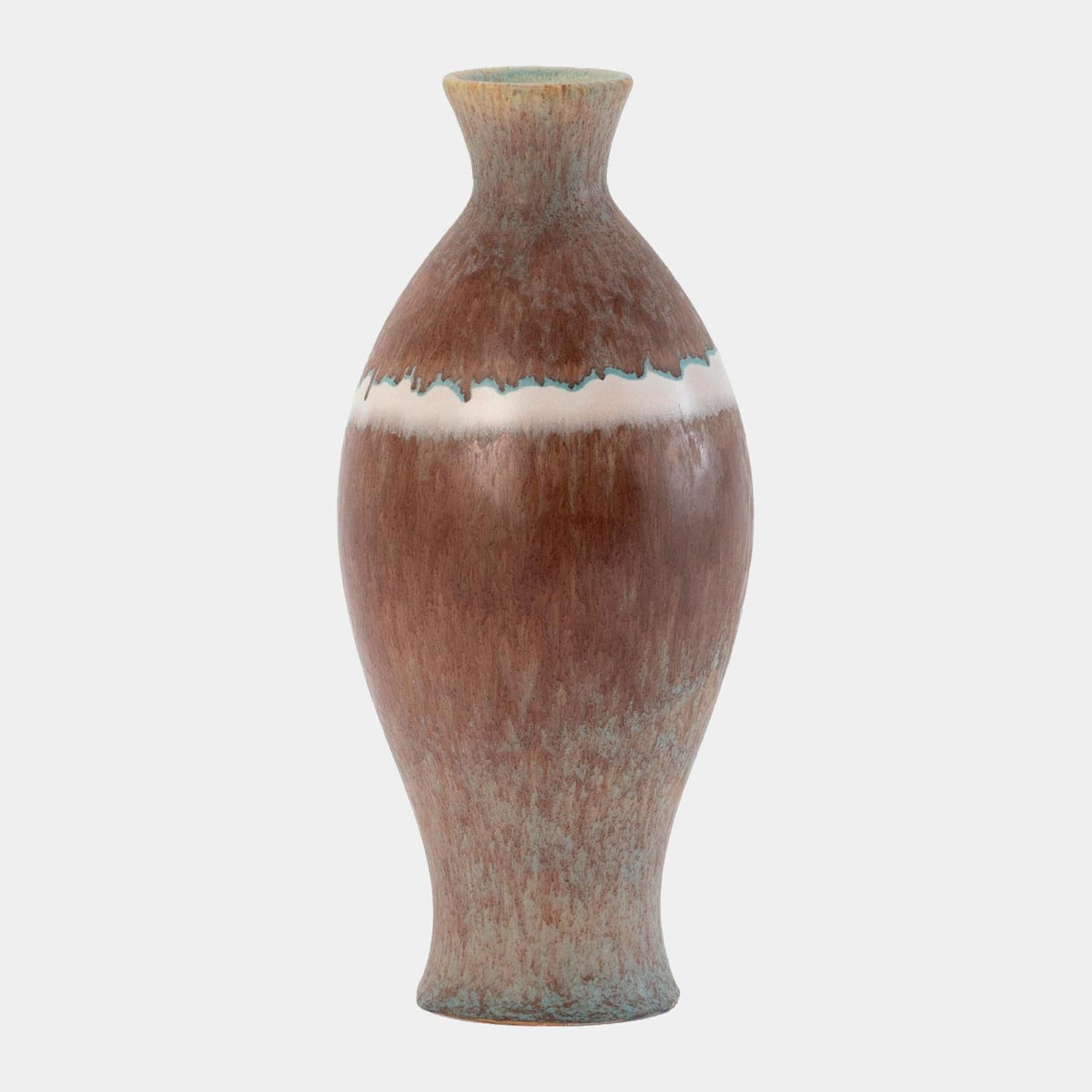 Global Views Tuscan Collection Soft Stripe Bottle Vase