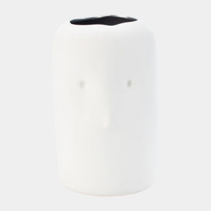 Global Views Impressionistic Simple Face Vase