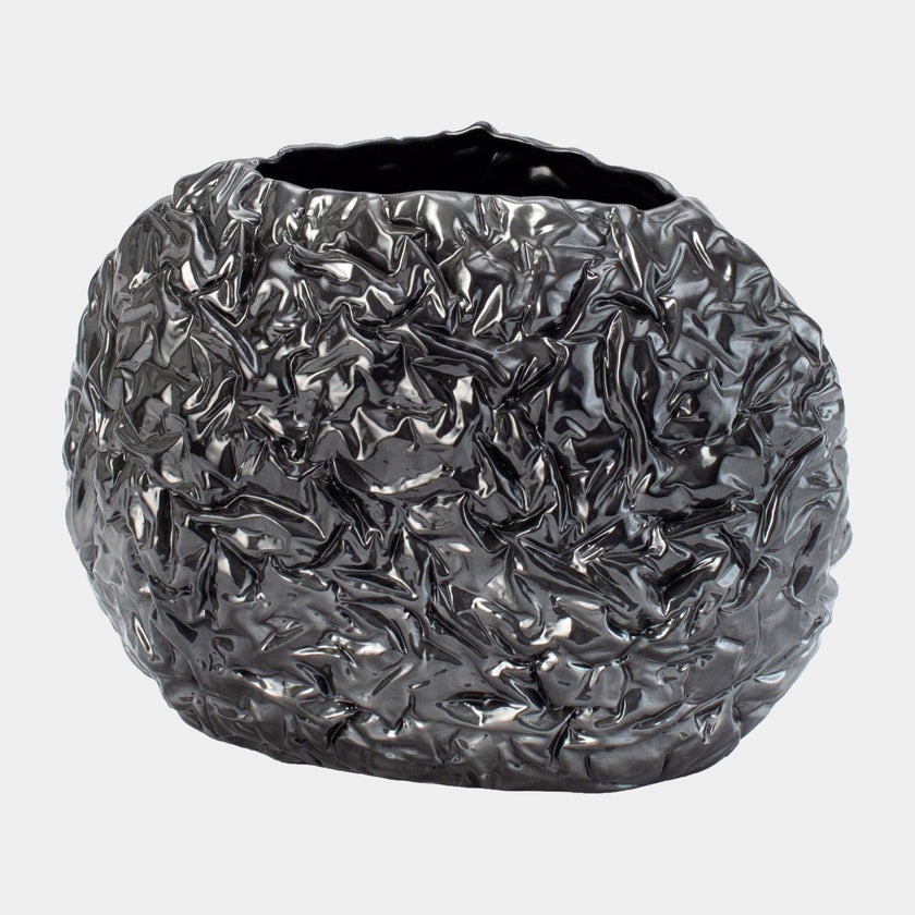 Global Views Sherrie Crinkled Paper Vase