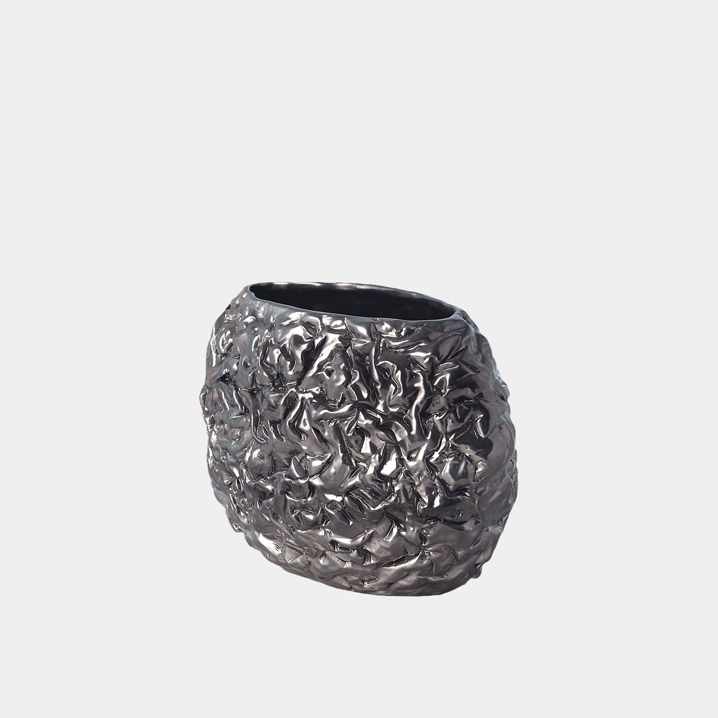 Global Views Sherrie Crinkled Paper Vase Clearance