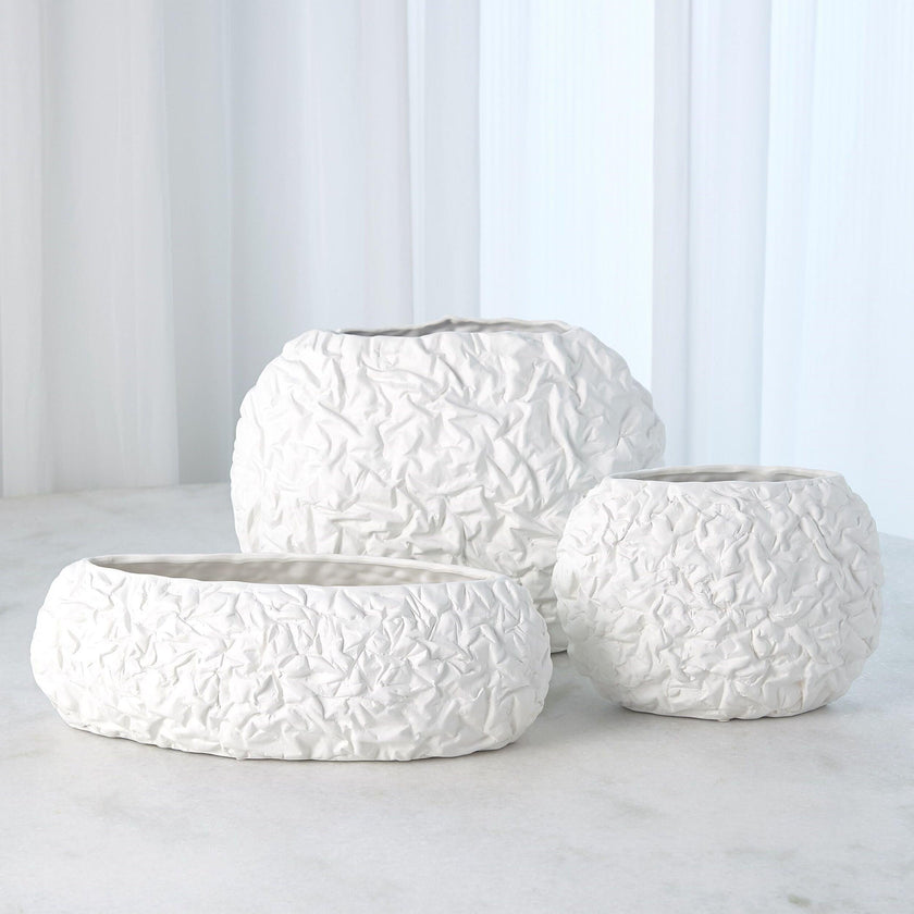 Global Views Sherrie Crinkled Paper Bowl Clearance