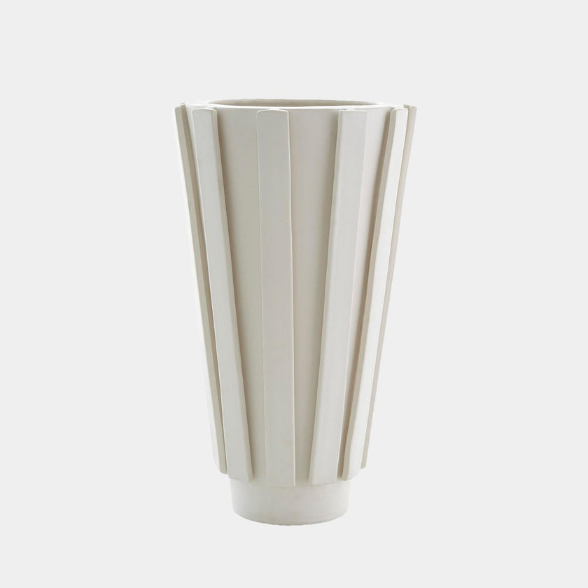Global Views Dimensional Low Beam Vase Clearance