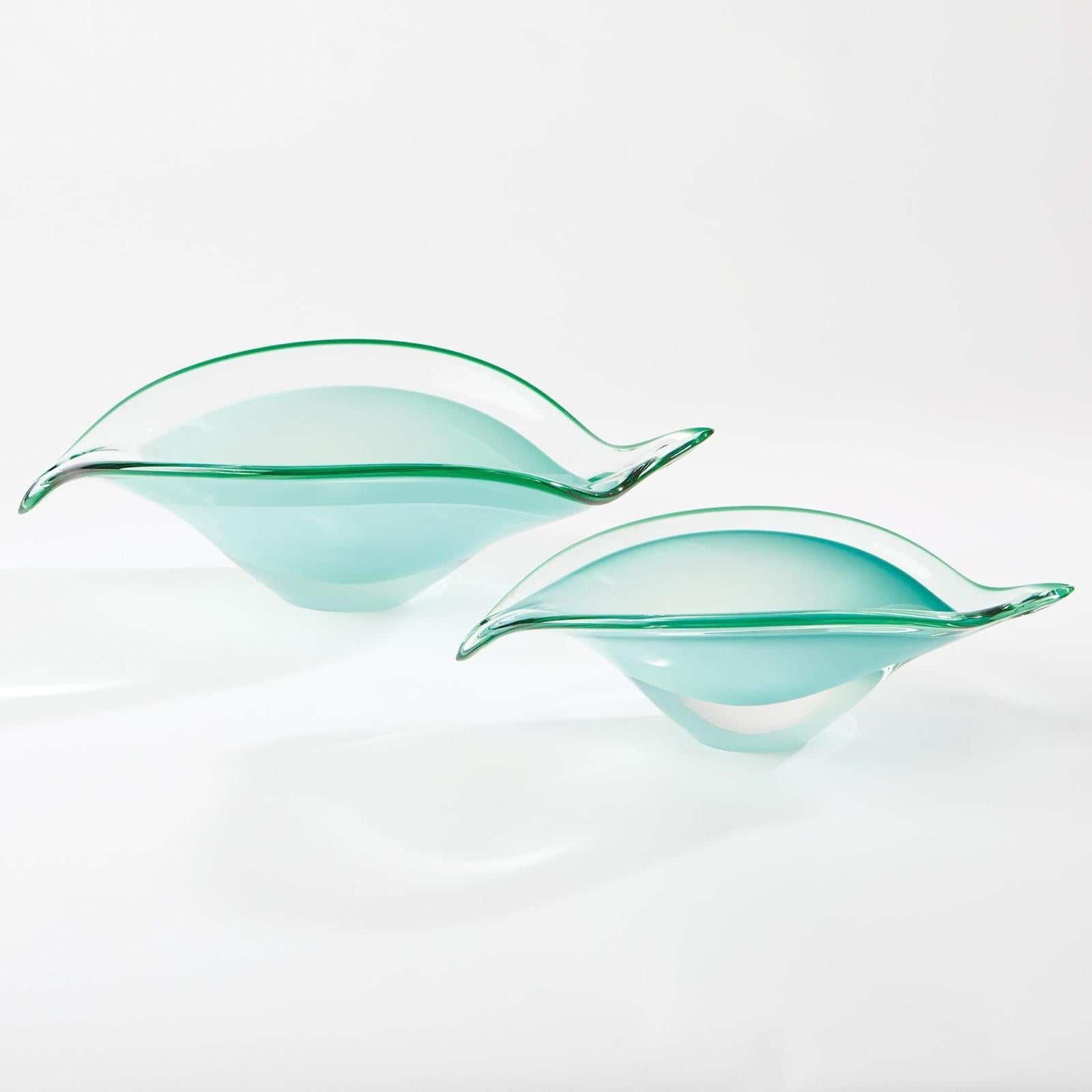 Global Views Bent Leaf Bowl