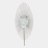Global Views Lionne Quartz Radial Burst Wall Sconce Clearance