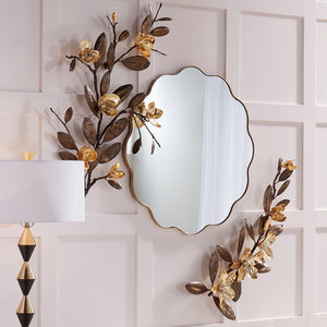 Global Views Scalloped Mirror