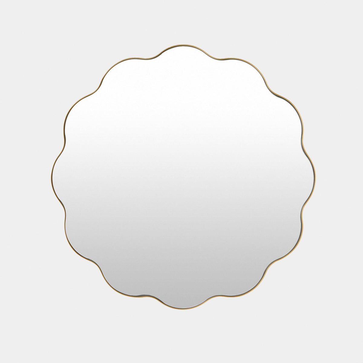 Global Views Scalloped Mirror