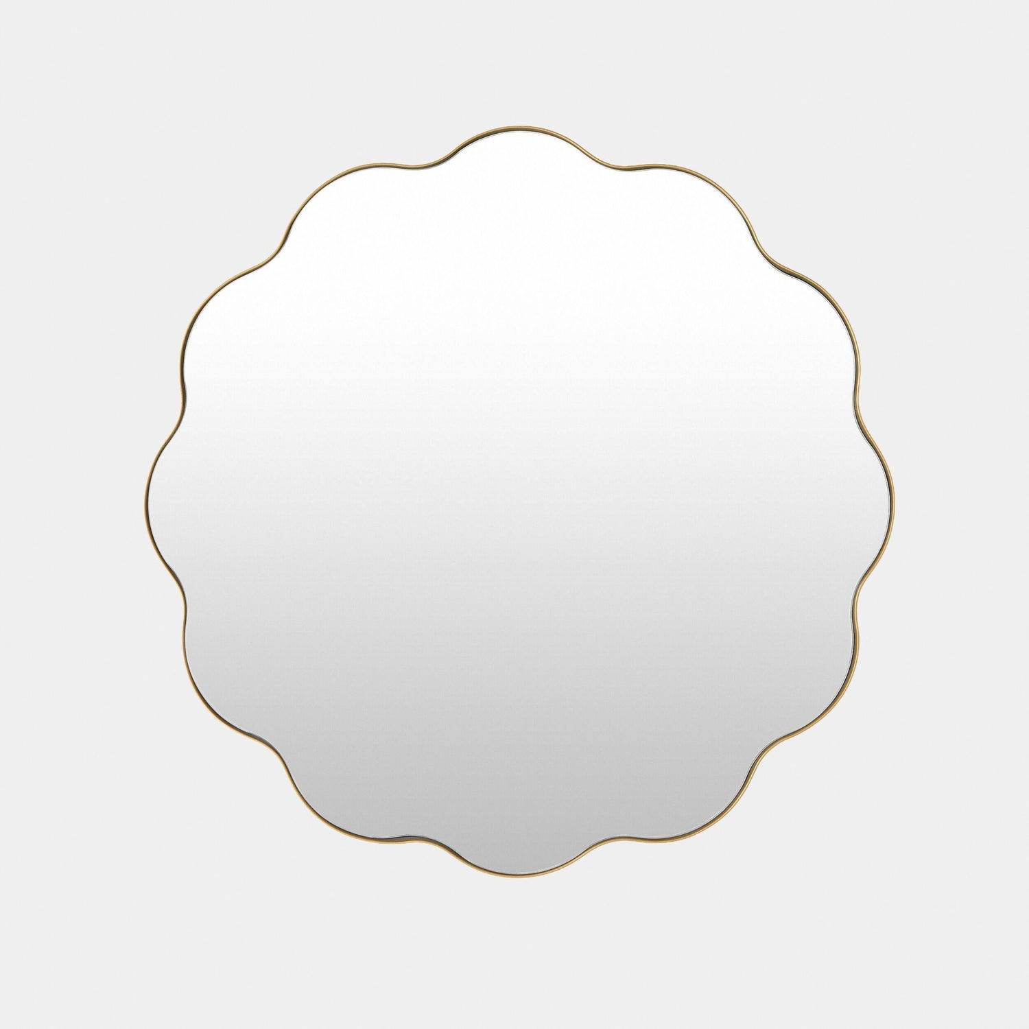 Global Views Scalloped Mirror