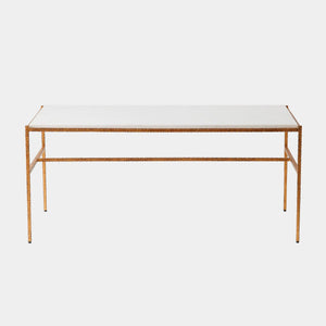 Global Views Shadrach Cut Iron Cocktail Table