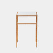 Global Views Shadrach Cut Iron Side Table