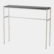 Global Views Shadrach Cut Iron Console Table