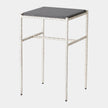 Global Views Shadrach Cut Iron Side Table