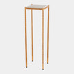Global Views Shadrach Cut Iron Accent Table