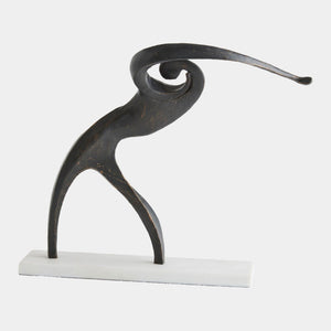 Global Views Backswing Abstract Sculpture