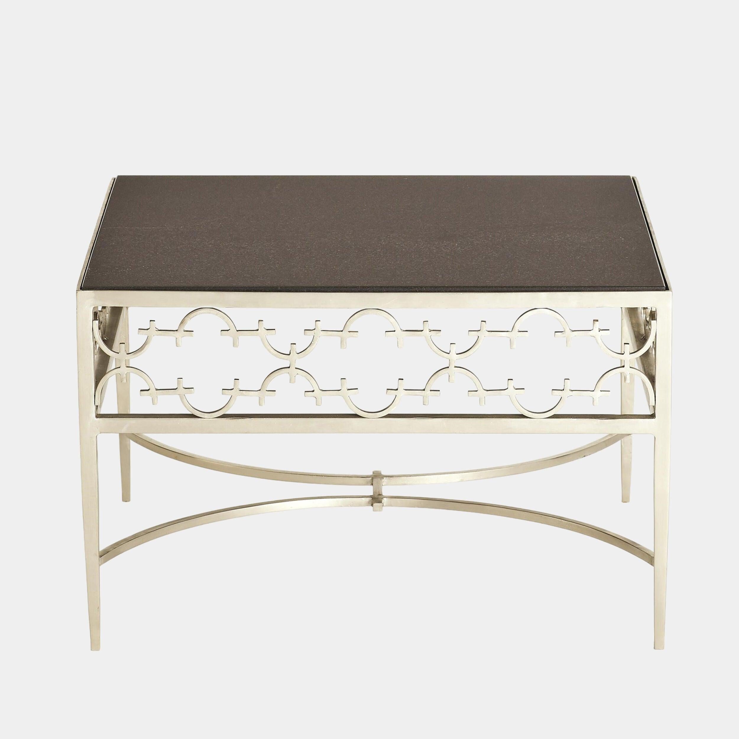 Global Views Nikos C Fret Cocktail Table Clearance