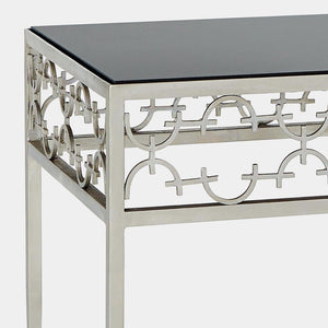 Global Views Nikos C Fret Side Table Clearance