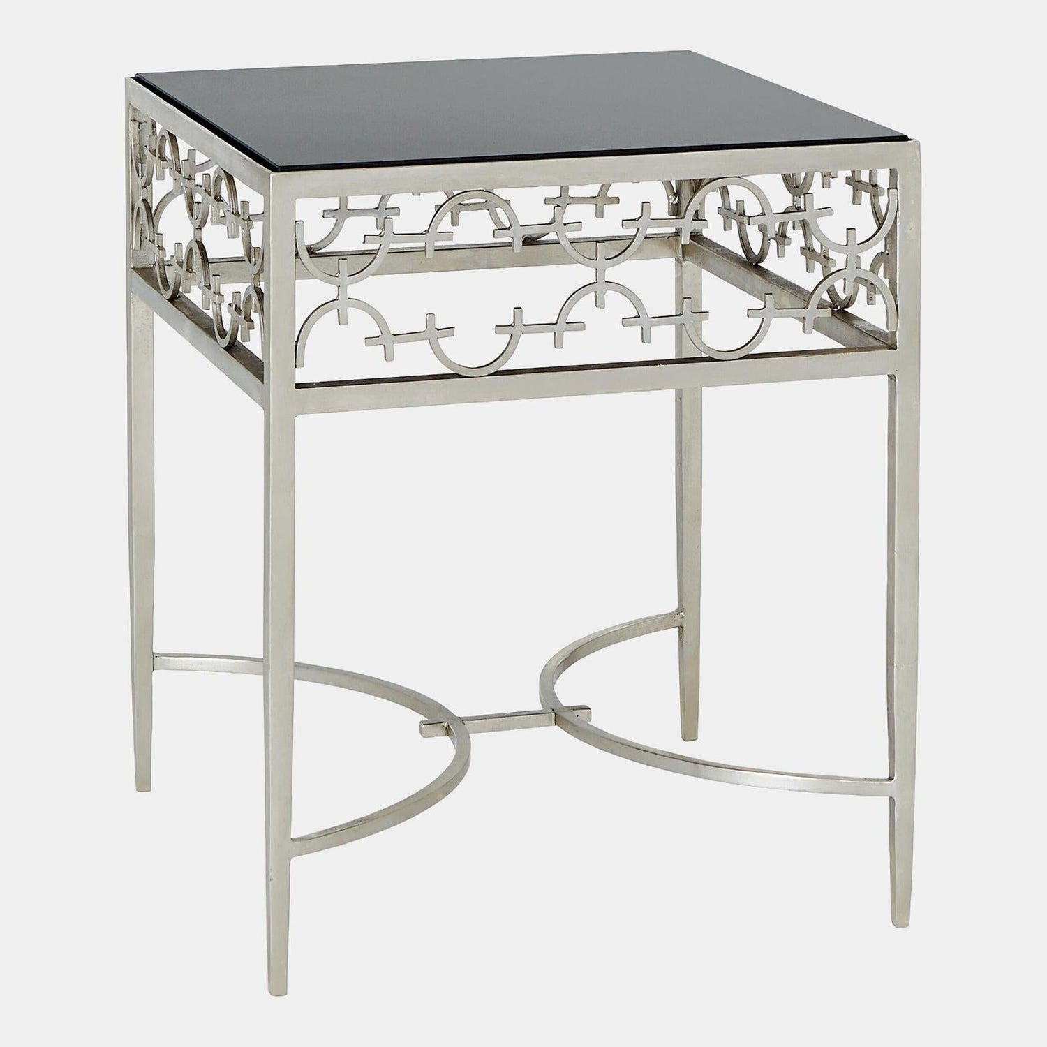 Global Views Nikos C Fret Side Table Clearance
