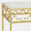 Global Views Nikos C Fret Side Table Clearance
