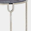 Global Views Demilune Side Table