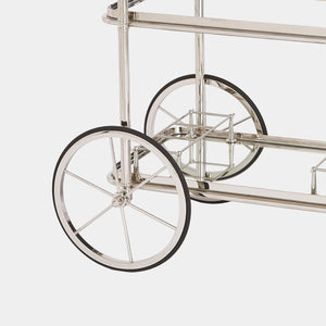 Global Views Jude English Bar Cart and Tea Trolley