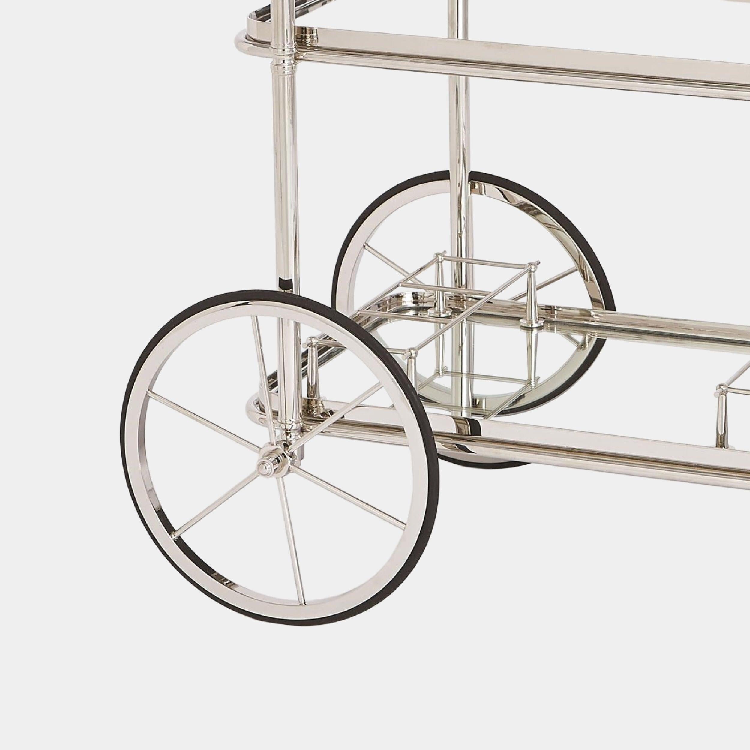 Global Views Jude English Bar Cart and Tea Trolley