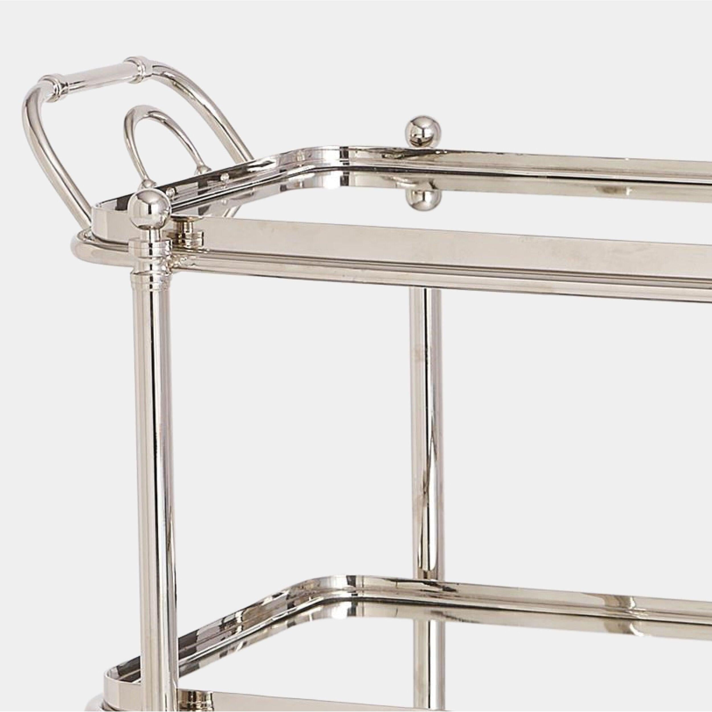 Global Views Jude English Bar Cart and Tea Trolley