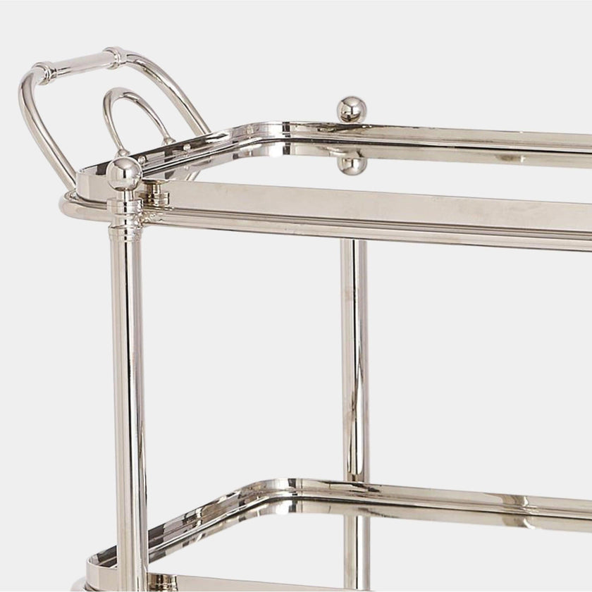 Global Views Jude English Bar Cart and Tea Trolley