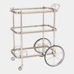 Global Views Jude English Bar Cart and Tea Trolley