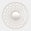 Global Views Silver Loop Mirror Clearance