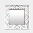 Global Views Nikos C Fret Silver Mirror Clearance