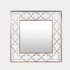 Global Views Nikos C Fret Silver Mirror Clearance