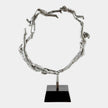 Global Views Family Sculpture Silver Leaf